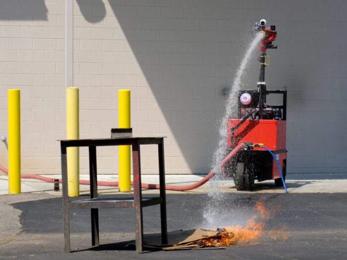 Mobile Fire Suppression for Hot Work Safety