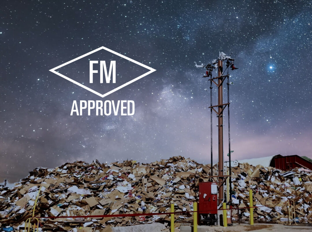 Continuous Fire Suppression for Industrial Sites