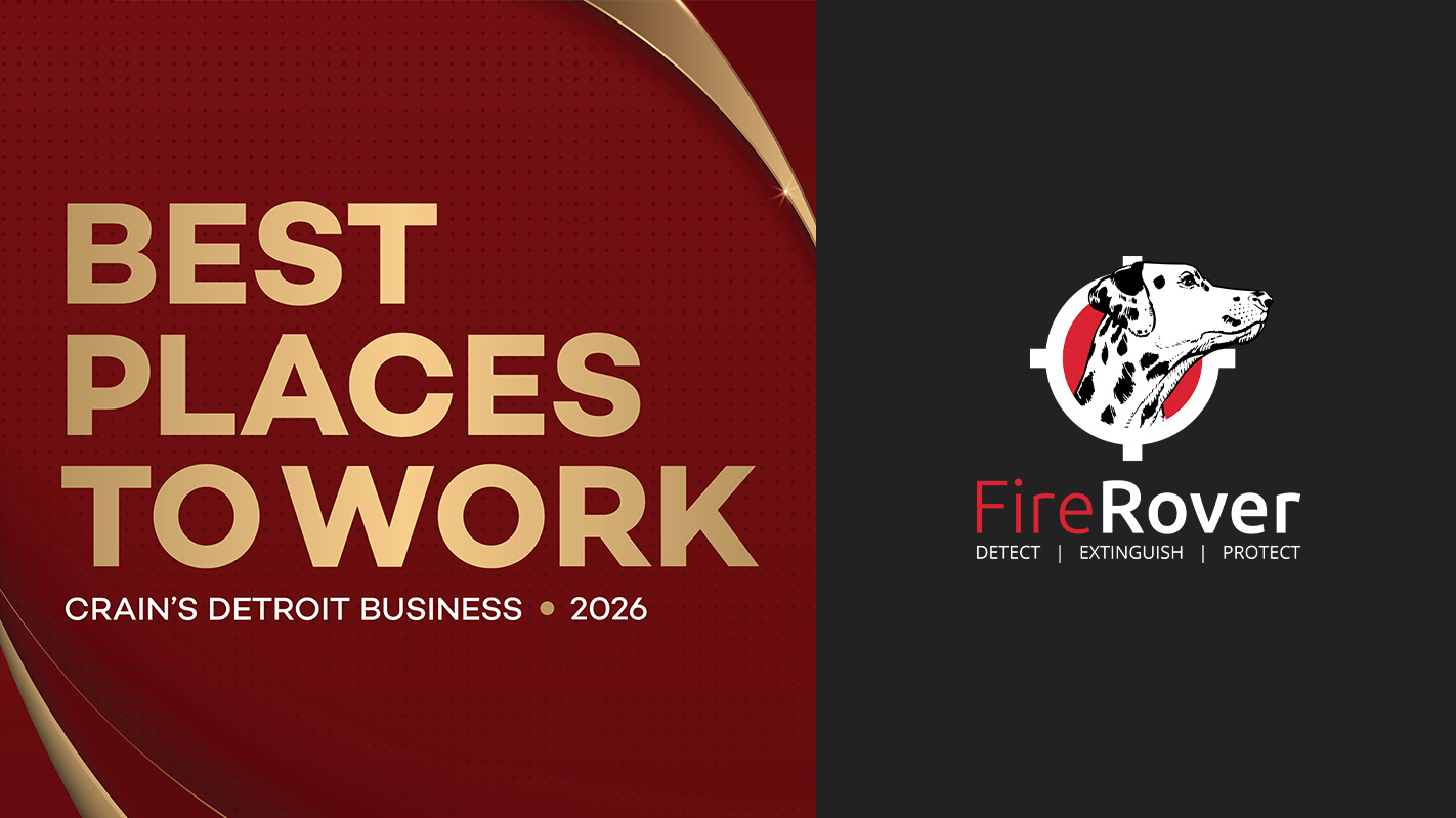 Fire Rover wins Crain's Best Places to Work 2026 award.