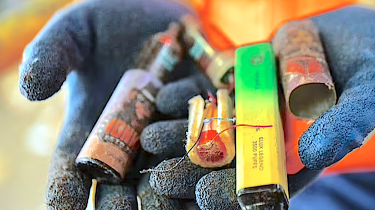 Vapes in hands