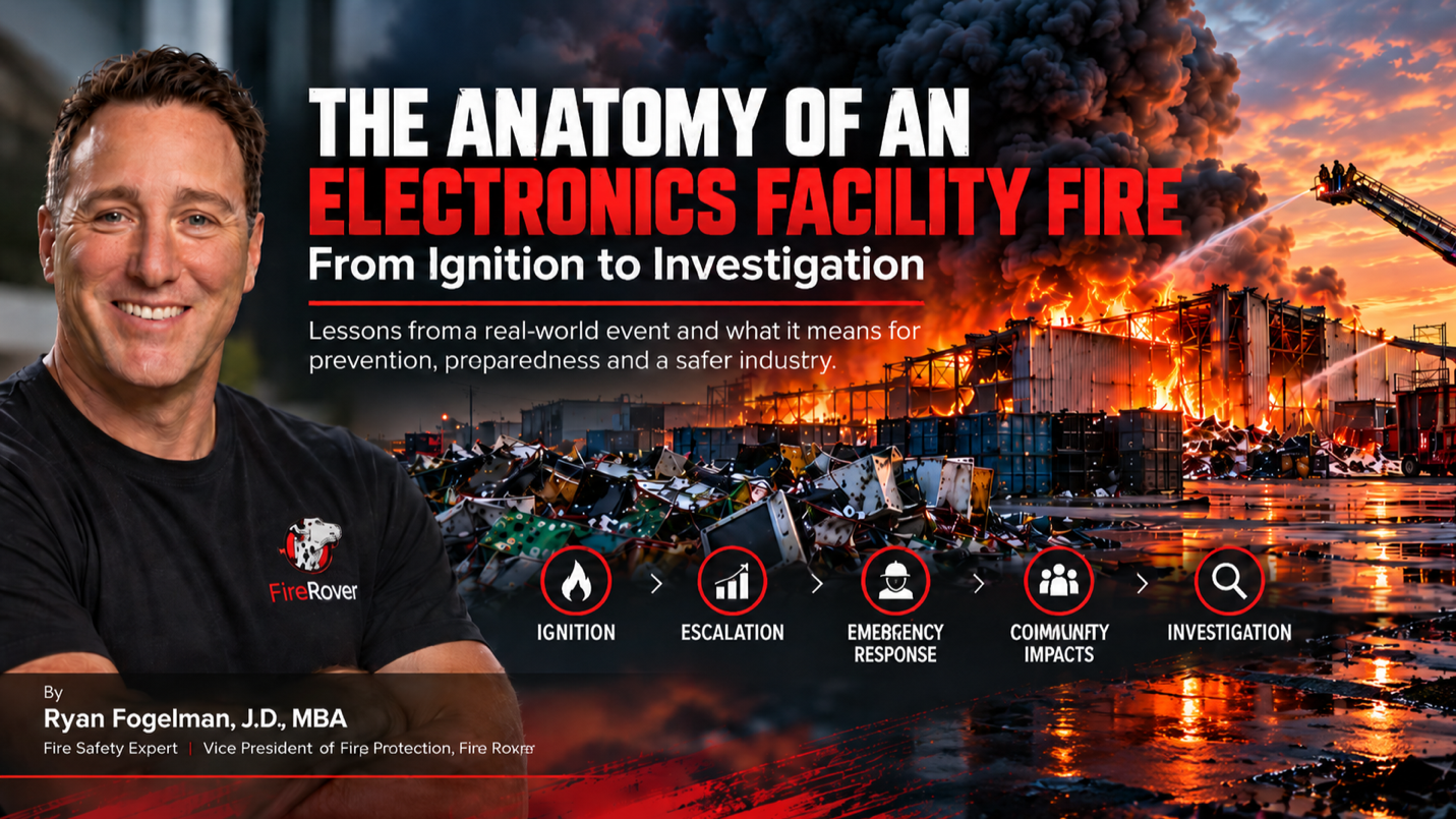 Cover image for Anatomy of an Electronics Recycling Fire