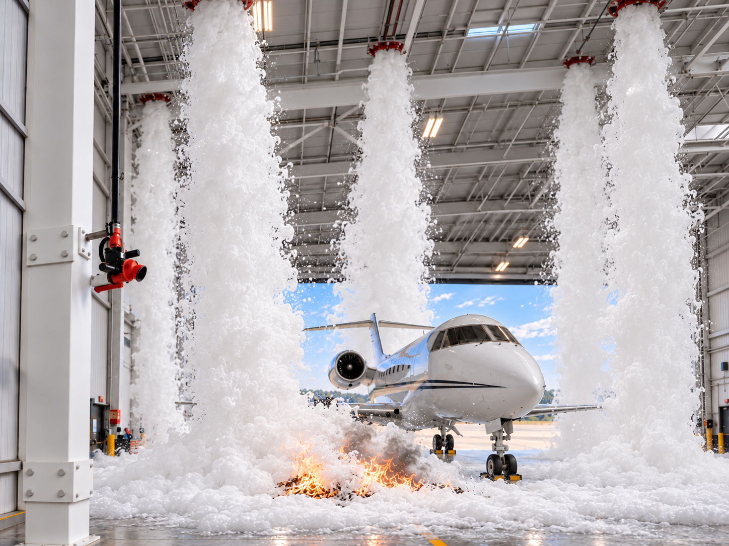 High  Expansion Foam Deluge