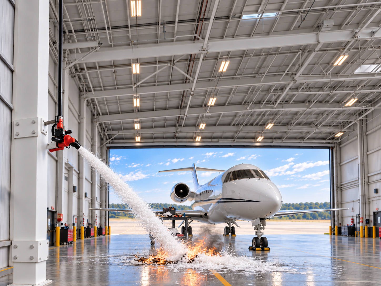 Low Expansion Foam Targeted Suppression